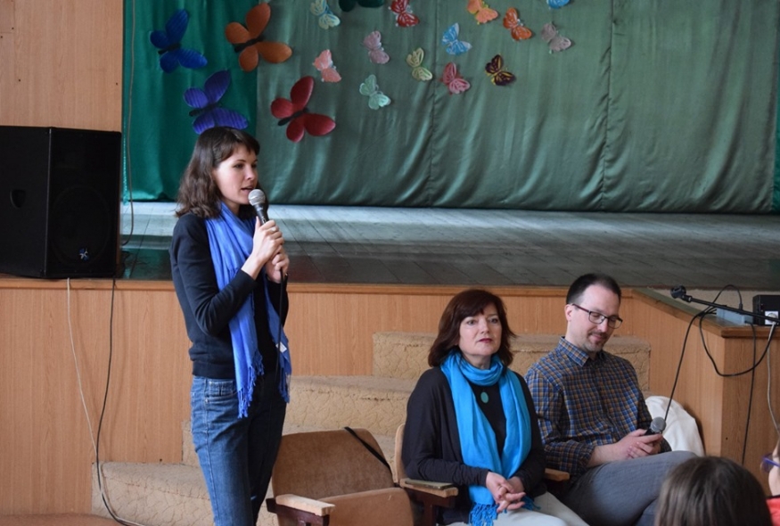 Письменники Галина Вдовиченко та Петро Яценко провели літературні читання на Чернігівщині (ФОТО)