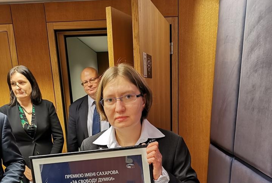 Лист Олега Сенцова до європарламентарів, виголошений під час вручення Премії імені Андрія Сахарова