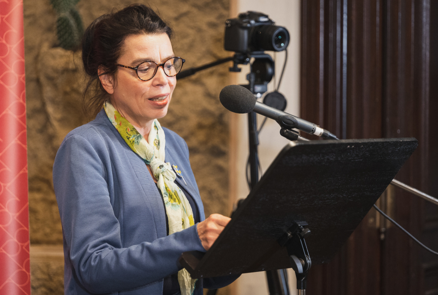 Лавдація на честь Богдана Задури, лауреата премії Drahomán Prize за 2021 рік