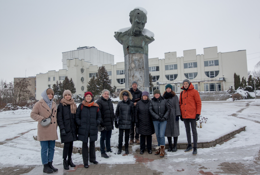 Delegation from PEN America visited Ukraine and presented the report on cultural losses since February 24