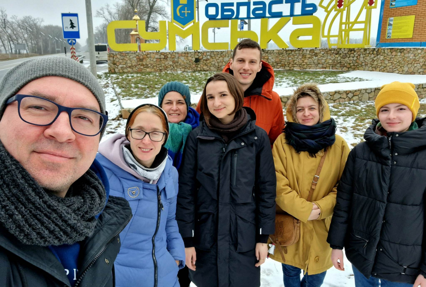 Український ПЕН побував із волонтерською поїздкою на Сумщині