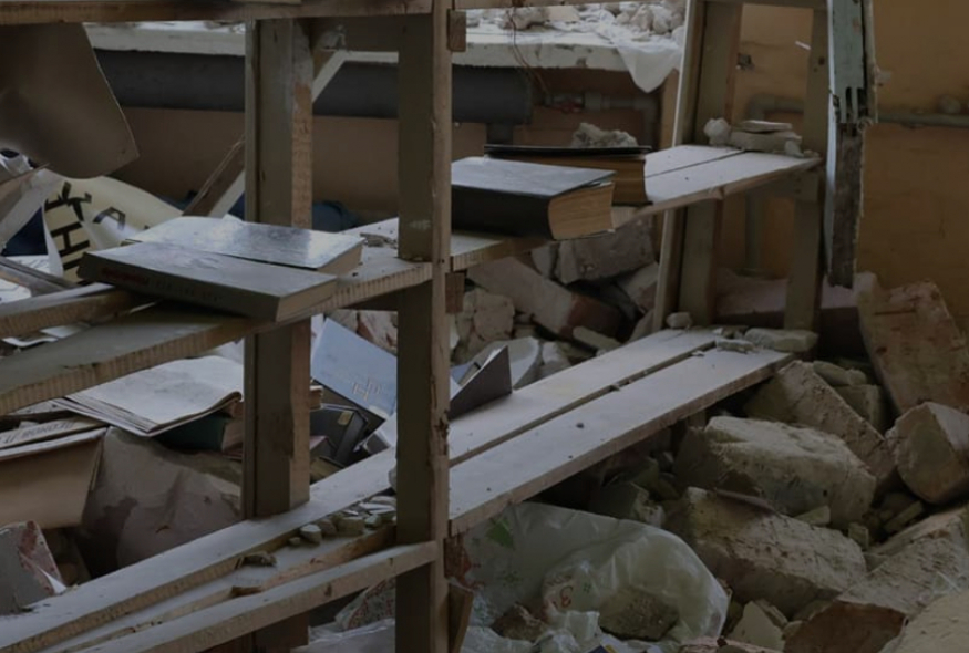 Books in Ruins: How Russia attacks Ukrainian culture