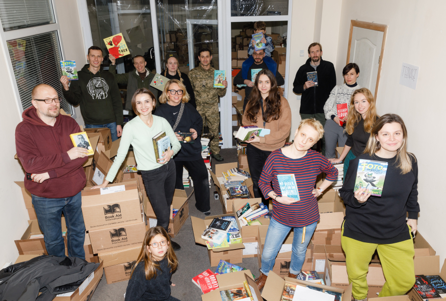 Unbreakable Libraries: 25 thousand books from the UK arrived to Ukraine
