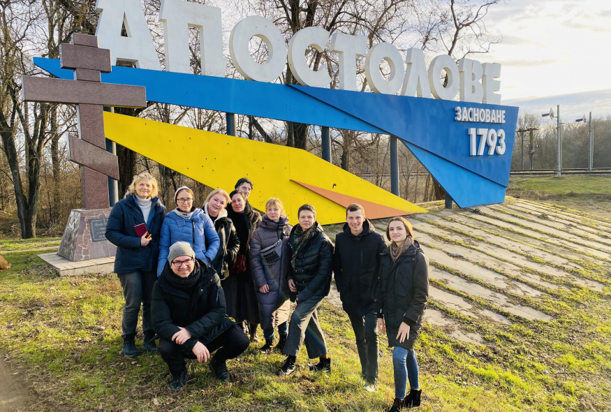 Український ПЕН відвідав Дніпровщину з літературно-волонтерською поїздкою