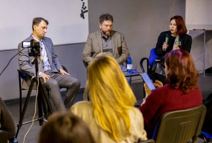 Єсеїстика як перечитування: чому пишемо про минуле. Олександр Савчук, Тарас Лютій, Ірина Старовойт