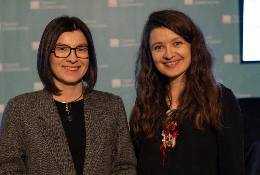 Діалоги про есеїстику: Ірина Цілик, Ірина Славінська