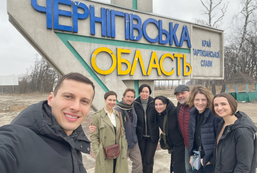 Український ПЕН відвідав деокуповані громади Чернігівщини