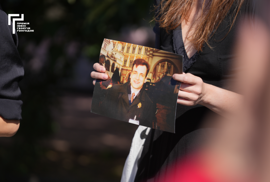 Memorial alley opened and public event held in Kyiv to commemorate the 24th anniversary of George Gongadze’s disappearance