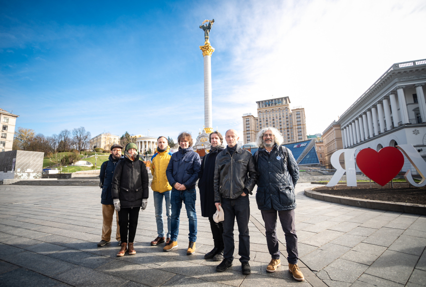 In Solidarity with Ukraine: Slovak and Hungarian writers and journalists visited Ukraine