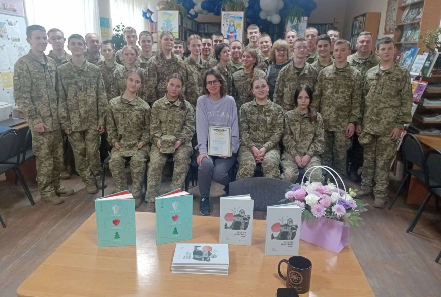 Форпост майбутнього: письменниця Оля Русіна зустрілася з ліцеїстами у Кам’янці-Подільському