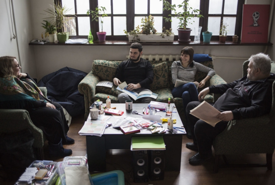 Post-Soviet activists find respite in Georgia