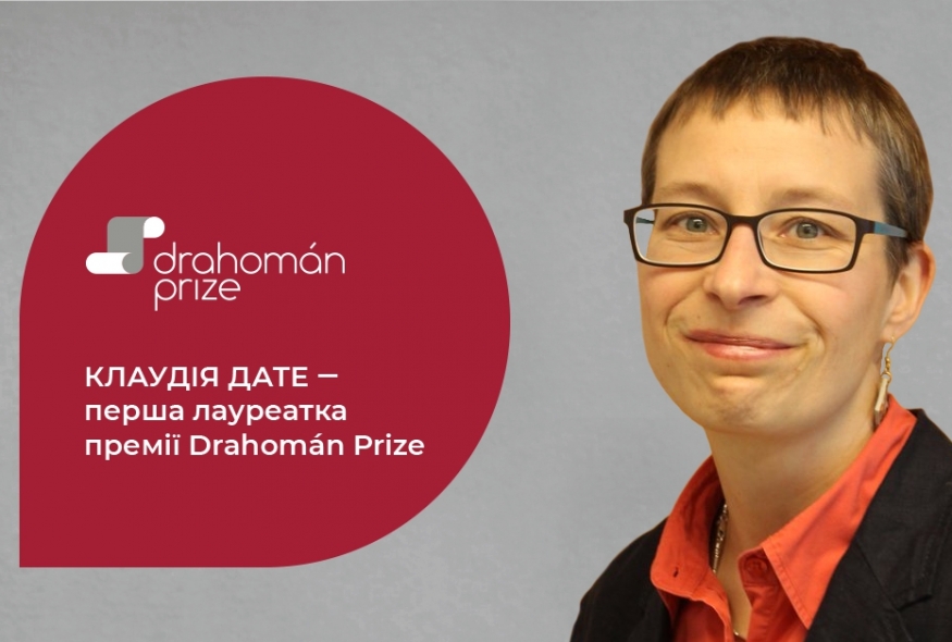 Claudia Dathe is the first laureate of the Drahomán Prize