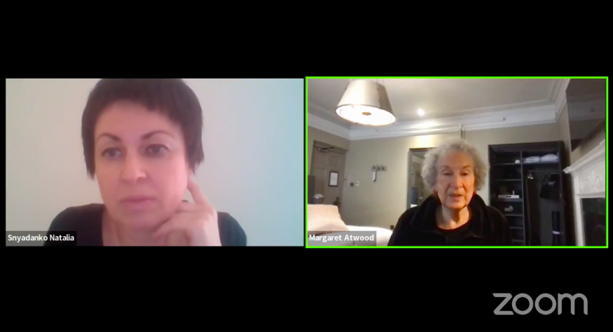 Dialogues on War / Діалоги про війну. Natalka Snyadanko and Margaret Atwood