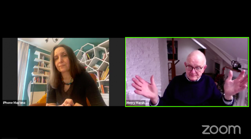 Dialogues on War / Діалоги про війну. Maryana Savka and Henry Marsh